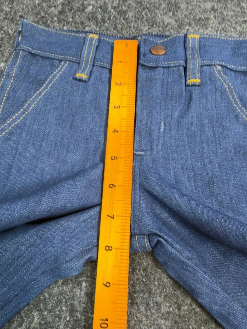 Vintage Maverick Big Rick Kids 3 Reg Jeans Blue Hot Air Balloon USA NWT